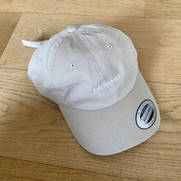 The Classics Girly Pop Baseball Cap in Beige - Picture 1 of 4